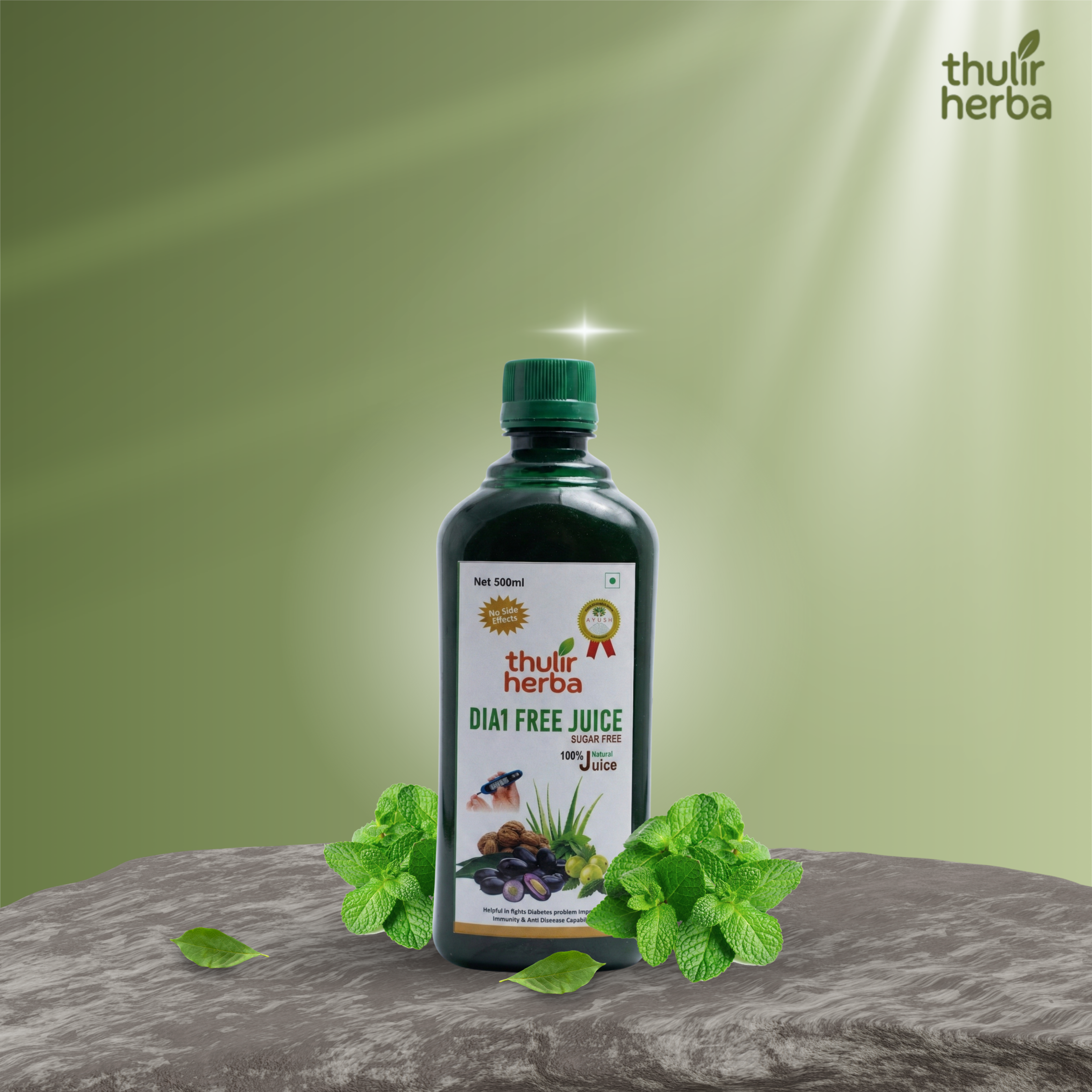 DIA 1 FREE JUICE {500ML}